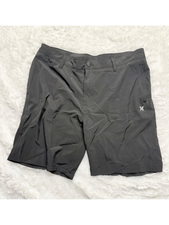 Hurley Other - Hurley Black Activewear Flat Front Shorts Size Men's 36" Waist